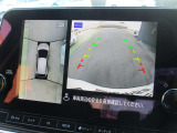 周囲の状況が分かるアラウンドビューモニター搭載。苦手な縦列駐車もこれがあれば安心ですね。