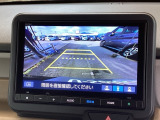 便利な3ビュー切り替え、ガイド線表示付きのバックカメラです!後退時、後方の視界をサポートします!