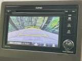 【バックカメラ】駐車時に後方がリアルタイム映像で確認できます。大型商業施設や立体駐車場での駐車時や、夜間のバック時に大活躍!運転スキルに関わらず、今や必須となった装備のひとつです!