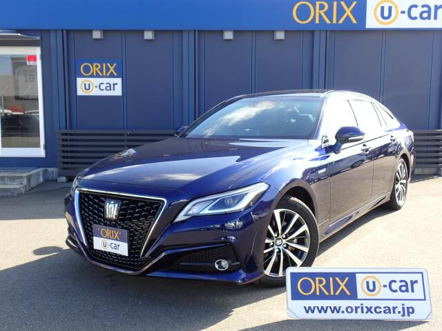 クラウン ハイブリッド 2.5 S Cパッケージ メモリナビ・バックカメラ・ETC・Bluetooth