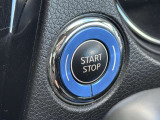 エンジンの始動はプッシュエンジン☆鍵を差し込む必要もありません☆★エンジン始動前に鍵を探す手間もはぶけますね★