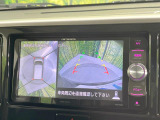 【アラウンドビューモニター】専用のカメラにより、上から見下ろしたような視点で360度クルマの周囲を確認することができます☆縦列駐車や幅寄せ時に活躍してくれます♪