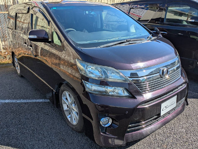 ヴェルファイア2.4 Zアルパインナビ リアモニター 両側自ドア