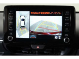 車両を上から見たような映像表示するパノラミックビューモニター付き!