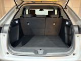 後部トランクスペースも広大です。ただ広いだけでなく積載性にも優れた形状でとても使いやすい!軽い力で開閉可能なのもメリットです!