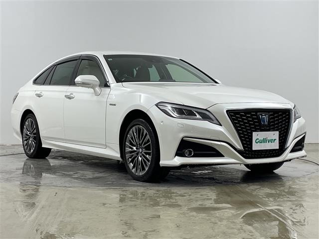 クラウンハイブリッド 2.5 G エグゼクティブ Four 4WD4WD 本革シート