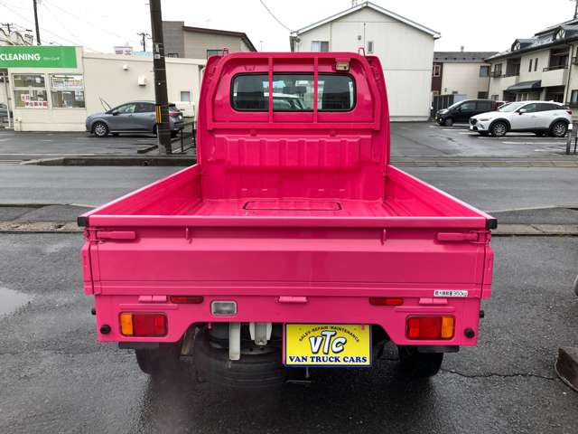 スズキ キャリイ KX 4WD 4WD フロアAT ピンク全塗装 働く女子 の中古車