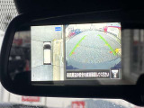 アラウンドビューモニターで車の周辺状況をナビ画面で確認できます☆