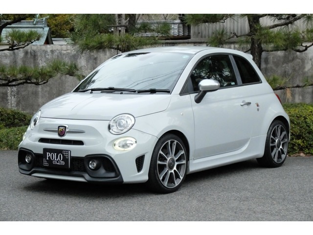 アバルト595 ツーリズモ 黒革シート 2DINナビ&TV ドラレコ前後