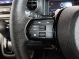 ハンドルにオーディオの操作スイッチが装備されています!視線を前方から外さずハンドルから手を離さずに操作できるのでとっても安全ですね♪