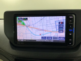 ナビ搭載です。知らない道も安心ですね!