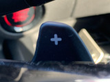 ■パドルシフト■ステアリングから手を離さずに、簡単にシフトチェンジ。マニュアル車感覚のシフトチェンジが愉しめます。