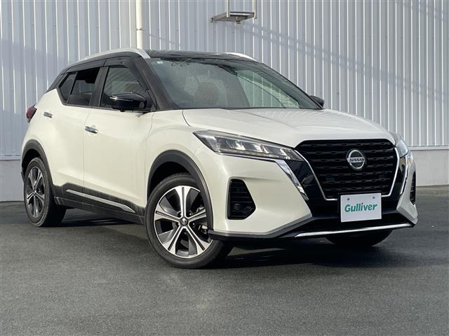 キックス 1.2 X ツートーン インテリアエディション (e-POWER) 本革シート 修復歴無し