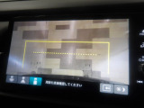 バックカメラの画像です。ガイドラインがスムースな車庫入れをサポートいたします!車庫入れの安心感がアップしますね☆