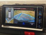 【パノラミックビューモニター】専用のカメラにより、上から見下ろしたような視点で360度クルマの周囲を確認することができます☆死角部分も確認しやすく、狭い場所での切り返しや駐車もスムーズに行えます。