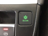 ★ECONスイッチ★ エコドライブを加速しよう!スイッチをONにすると、運転の仕方によるロスを抑え込み燃費をよくするようクルマが頑張ります(*^ー^*)燃費向上にチャレンジ♪