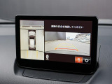 360&deg;ビューモニターを搭載しています。コーナーセンサーと合せてお使いいただくことで、安全、安心にお車の取り回しを行っていただけます。
