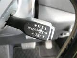 クルーズコントロール機能搭載です。長い高速走行、アクセルを踏まないで走行できれば運転も楽ですよね。