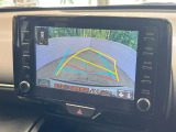 【バックカメラ】駐車時に後方がリアルタイム映像で確認できます。大型商業施設や立体駐車場での駐車時や、夜間のバック時に大活躍!運転スキルに関わらず、今や必須となった装備のひとつです!