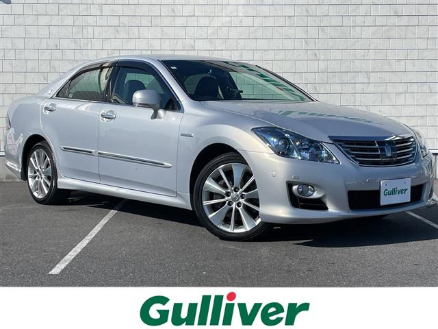 クラウンハイブリッド3.5本革シート 修復歴無し