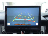 バックガイドモニターで、後方を確認しながら安心して駐車することができます。運転初心者も熟練者も必須の機能ですよ!