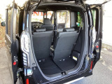 リアシートがあっても、しっかり荷物を積む事ができます。