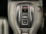 シフトはセレクトレバーのなくなったエレクトリックギアセレクターになっています。下に電子制御パーキングブレーキがあります。スイッチひとつでブレーキ力を自動的に最適制御できるパーキングシステムです。