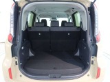 広々としたラゲージスペースを備えています。大きなものや長さのある荷物もしっかりと積み込めます。