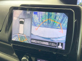 【アラウンドビューモニター】専用のカメラにより、上から見下ろしたような視点で360度クルマの周囲を確認することができます☆死角部分も確認しやすく、狭い場所での切り返しや駐車もスムーズに行えます。