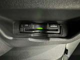 ETC車載器付きです。高速道路の料金所もスムーズに通過できます。