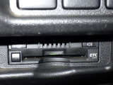 ETC車載器付きです。高速道路の料金所もスムーズに通過できます。
