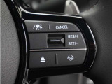 ◆アダプティブクルーズコントロール◆予め設定した車速内でクルマが自動的に加減速。前走車との適切な車間距離を維持しながら追従走行します。【LKAS】車線維持支援システムでステアリング操作を支援。