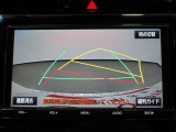バックモニターで、後方を確認しながら安心して駐車することができます。運転初心者も熟練者も必須の機能ですよ!