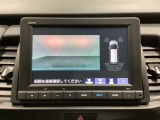 バックでの車庫入れも安心です! リアカメラが付いているバックモニター付のナビを装備しております。バンパーについているソナーで距離感も画面から確認できます。