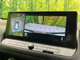 【アラウンドビューモニター】専用のカメラにより、上から見下ろしたような視点で360度クルマの周囲を確認することができます☆死角部分も確認しやすく、狭い場所での切り返しや駐車もスムーズに行えます。