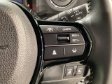 クルーズコントロールを装備しています。高速道路などで一定の速度で走ってくれるので運転が楽ですよ!速度を設定できますので、スピードの出しすぎにも注意できます。