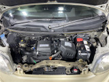 【エンジンルーム】エンジンの調子は良好です!ご納車前にはしっかりとオイル交換・その他油種類の点検補充をさせて頂きます。また、ガリバーでは修復歴のある車は販売いたしません。