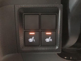 フロントのみシートヒーター付き。寒い日に重宝するシートヒーター!エアコンより早く温まってくれるので寒がりの人も安心ですね♪エアコンの温風は乾燥するから苦手、という方にもをおすすめです。