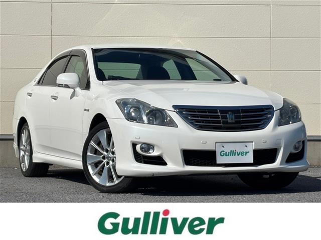 クラウンハイブリッド3.5本革シート ワンオーナー