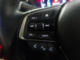 ハンドルにオーディオの操作スイッチが装備されています!視線を前方から外さずハンドルから手を離さずに操作できるのでとっても安全ですね♪