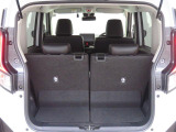4人乗車時のラゲッジルームです。