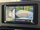 【パノラマモニター】専用のカメラにより、上から見下ろしたような視点で360度クルマの周囲を確認することができます☆死角部分も確認しやすく、狭い場所での切り返しや駐車もスムーズに行えます。