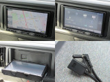 現在では必需品のナビが装備されています。オーディオはAM・FMラジオ・CD・DVD・Bluetooth・SDカード・AUX・USBが使えます。快適ドライブの強い味方です!
