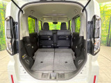 普段のお買い物や通勤、送迎等に十分な荷室スペースを確保しております。セカンドシートを倒すと、大きな荷物の積載も可能です♪