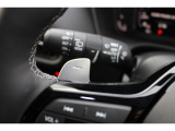ステアリングには手をはなさずにシフトチェンジがおこなえるパドルシフトが付いています!マニュアル車のような感覚で操作することが出来ます。運転の楽しみが広がります!