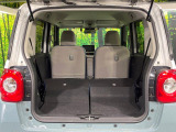 普段のお買い物や通勤、送迎等に十分な荷室スペースを確保しております。セカンドシートを倒すと、大きな荷物の積載も可能です♪