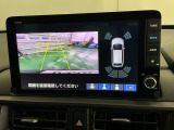 バックモニター付きで車庫入れも安心【カメラアングルは3パターンから選べます】知らない道でも安心して楽しくお出かけができます