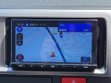 ナビも装着済みです。CD/DVDの再生も可能です