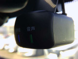 ドライブレコーダーも付いてます、もしもの時に安心です。(フロント側)