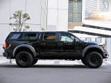 新規車検取得/新車並行/実走行/禁煙車/SVT RAPTOR SUPER CREW-CAB/4WD/ラグジュアリ-PKG/V8 6.2L 411ps/801A-PKG/カスタム多数/社外17AW(純正OP鍛造アルミ有)/Borlaエキゾ-ストマフラ-(純正マフラ-有)